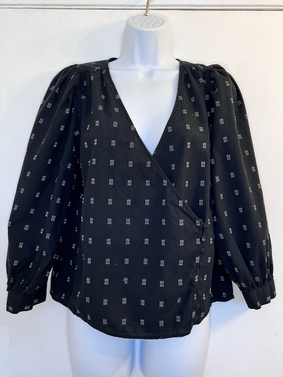 Madewell Tops - Madewell Wrap Blouse Size Small